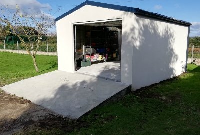 Garage Béton Enduit BATZ SUR MER 2